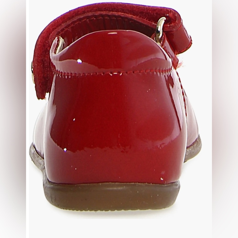 NWT NATURINO OLYA Leather ballet flats in Red - Picture 4 of 14